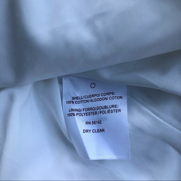 Gal Meets Glam Trudy Dress White Tonal Floral Applique Fit and Flare 8 NWT - Picture 5 of 10